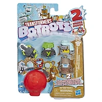Transformers jouets BotBots, Les Technos gourmets, série 1, emballage de 5 figurines mystère.