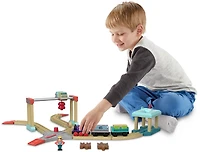 Thomas et ses amis - Bois - Coffret Levage et chargement de cargaison
