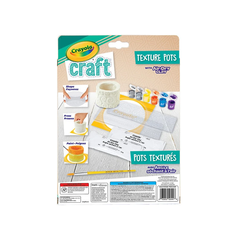 Crayola Craft Texture Pots Kit