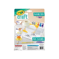 Crayola Craft Texture Pots Kit