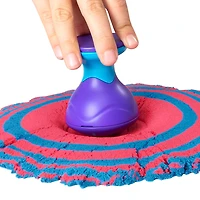 Kinetic Sand, Coffret Sandisfying avec 907 g de sable et 10 outils