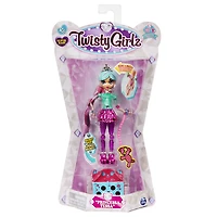 Twisty Girlz, Poupée à transformer en bracelet à collectionner Princessa Tessa avec Twisty Petz mystère