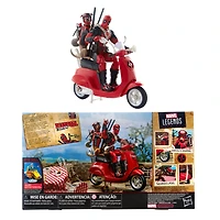 Marvel Legends Series Deadpool CORPS, figurines articulées et véhicule de collection à l'échelle 15 cm inspirés des bandes dessinées Marvel