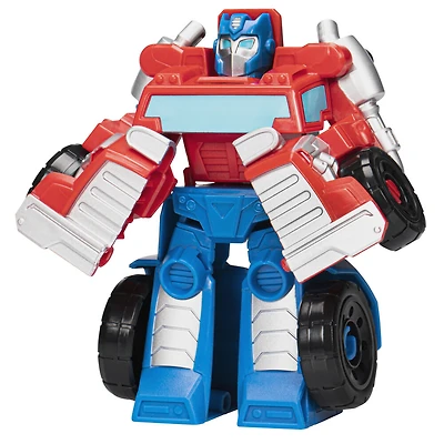 Transformers Rescue Bots Academy, figurine convertible Optimus Prime de 11 cm