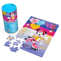 Minnie Mouse, Puzzle dans un tube