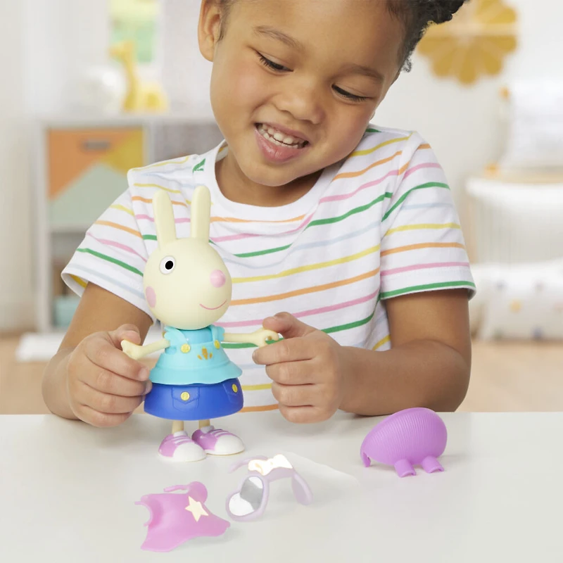 Peppa Pig, figurine Les jolies tenues de Rebecca Rabbit