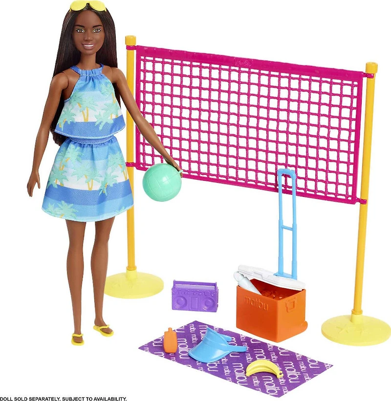 Barbie-Coffret Barbie Aime l'Océan Beach-Volley