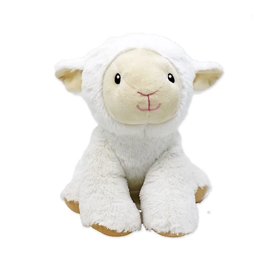 Plushies by Baby Mode Peluche agneau blanc - 11"