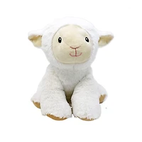 Plushies by Baby Mode Plush White Lamb Toy- 11"