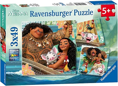 Ravensburger - Born to Voyage Puzzle 3 x 49pc