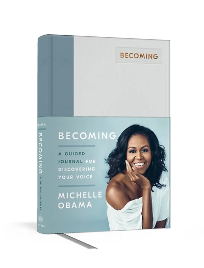 Becoming: A Guided Journal for Discovering Your Voice - Édition anglaise