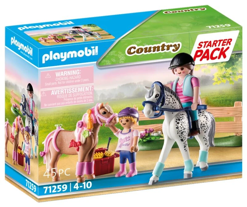 Playmobil - Starter Pack Cavaliers et chevaux