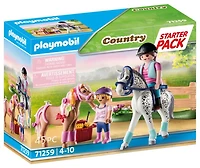 Playmobil - Starter Pack Cavaliers et chevaux