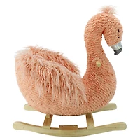 Soft Landing Animal Adventure Joyride Character Rocker - Flamingo