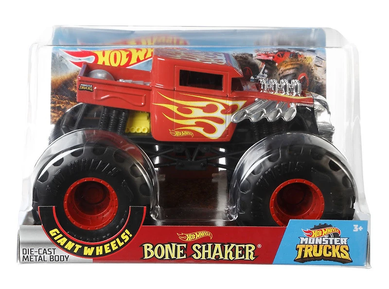 Hot Wheels - Monster Trucks - Vehicule Bone Shaker 1:24