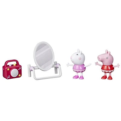 Peppa Pig Peppa's Adventures Peppa's Ballet Surprise Figure and Accessory Set