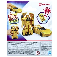 Transformers EarthSpark 1-Step Smash Changers Bumblebee Action Figure