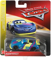 Disney Pixar - Les Bagnoles - Véhicule Richie Gunzit. - Édition anglaise