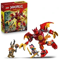 LEGO NINJAGO Ensemble de Combat : Rrobot Dragon de Kai, Jouet Robot, Ensemble de Jeu avec 3 Figurines 71851
