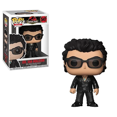 Figurine en vinyle Dr. Ian Malcom de Jurassic Park par Funko POP!.