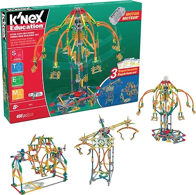 K'NEX STEM Explorations Balançoire - Jeu de construction de 486 pièces