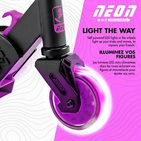 Trottinette Pliable Neon Vector Rose