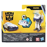 Transformers Buzzworthy Bumblebe, figurine Prowl Changer 1 étape de 10,5 cm - Notre exclusivité
