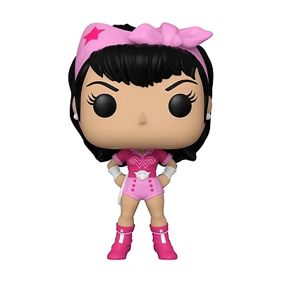 Figurine en Vinyle Bombshell Wonder Woman par Funko POP! Heroes: Breast Cancer Awareness
