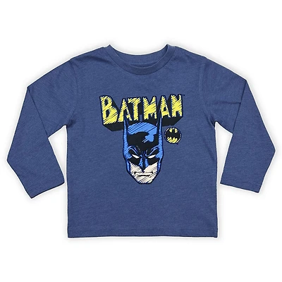 Batman - Long Sleeve Tee - Royal Blue 