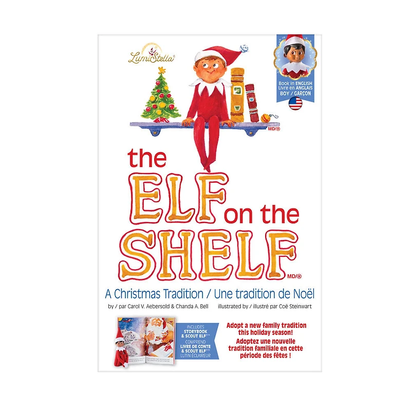 Elf On The Shelf Boxset Boy - English Edition