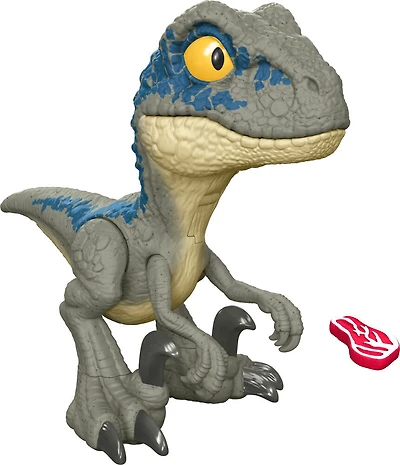 Jurassic World Mega Roar Blue Velociraptor Dinosaur Sound & Stretchable Jaw