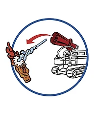 Playmobil - Pompier avec robot d'intervention - 9467