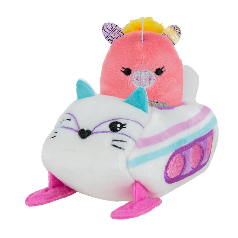 Squishville Plush Vehicle - Isla in Retro Roadster