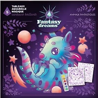 Aquarelle Magique Animaux Fantastiques - French Text