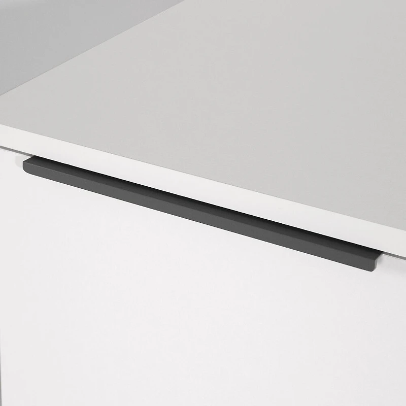 Hourra Table de chevet Orme naturel et Blanc