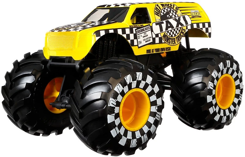 Hot Wheels Monster Trucks Taxi Vehicle