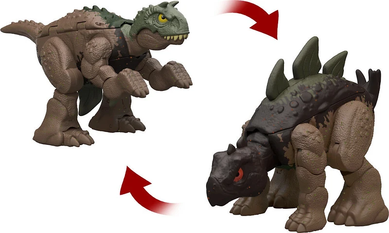 JW  Transformation Féroce  Double Danger  Stégosaure en Carnotaure