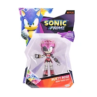 Figurine Sonic Prime de 5 pouces - Rusty Rose 