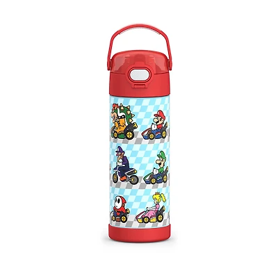 Bouteille d'eau FUNtainerMD avec bec, Mario Kart, 16oz