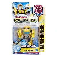 Transformers Cyberverse Action Attackers Warrior Class Bumblebee Action Figure