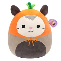 Squishmallows de 19,0 cm Pâques - Luanne opossum gris