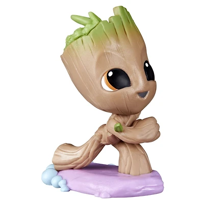 Marvel I Am Groot Mini Figure Collection, Soap Surfin' Groot, Groot Action Figure