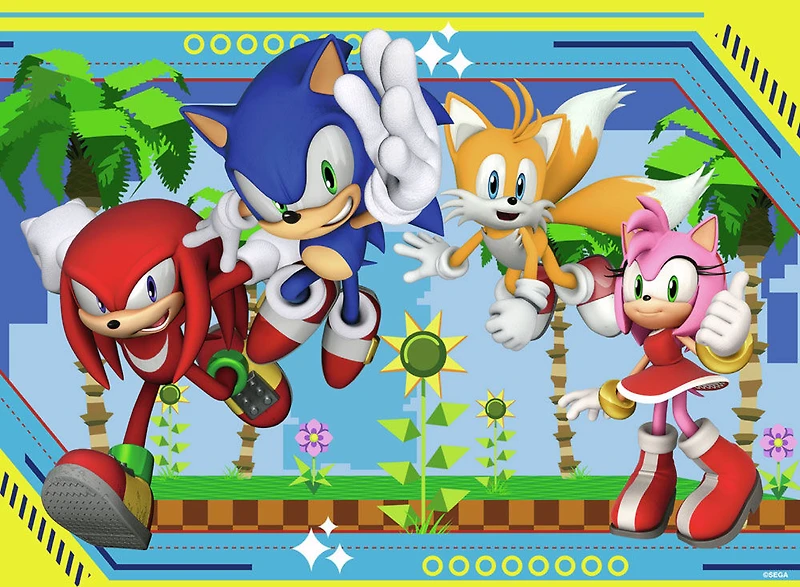 Ravensburger - Sonic Le Hérisson 100pc