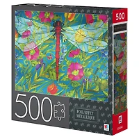 500-Piece Jigsaw Puzzle with Foil Accents