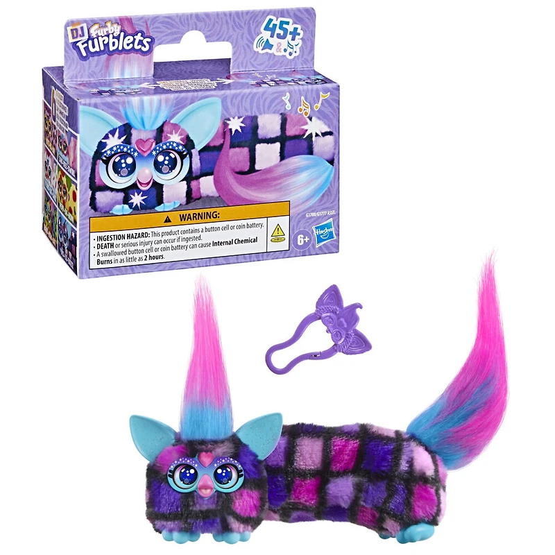 Furby DJ Furblets Dis-Co-Dazz, jouet en peluche