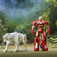 Transformers: Rise of the Beasts, Beast Alliance, pack de 2 figurines Beast Combiners Arcee et Silverfang, 12,5 cm