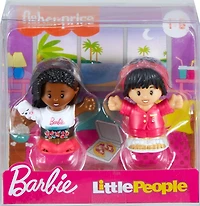 Little People - Barbie - Coffret figurines - Soirée Pyjama