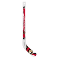 NHL Ottawa Senators 18 inch white mini plastic player stick
