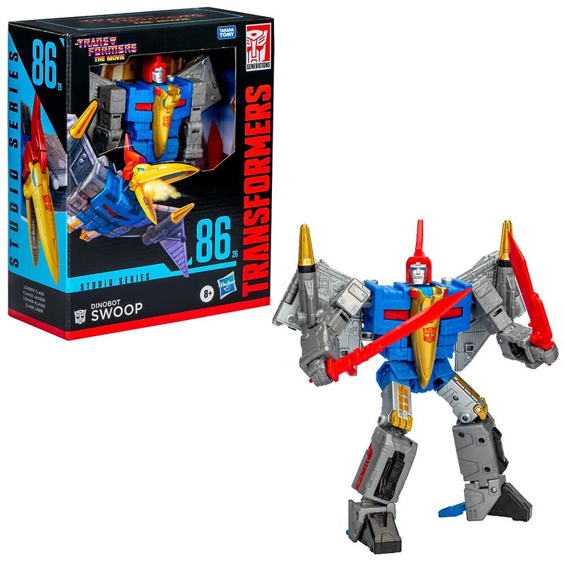 Transformers Generations Studio Series, figurine 86-26 Dinobot Swoop classe Leader