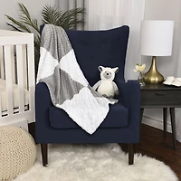 Couverture Pour Bebe En Patchwork Koala Baby - Grise Et Blanche